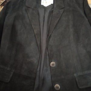 Margaret Godrey Suede dark brown jacket